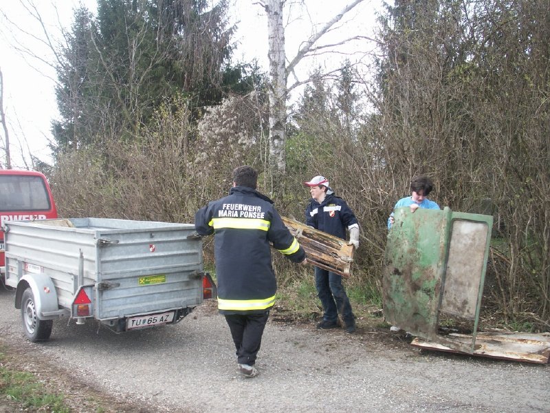 Osterputz der Feuerwehrjugend 2008