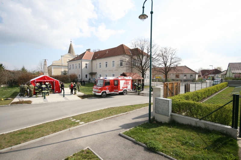 Inspektionsübung in Maria Ponsee