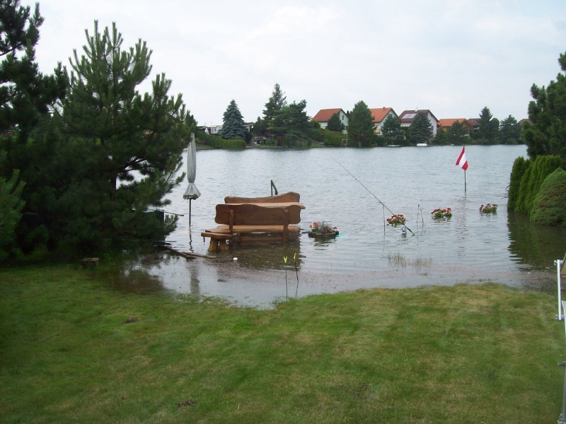 Hochwassereinsatz am Badesee Maria Ponsee