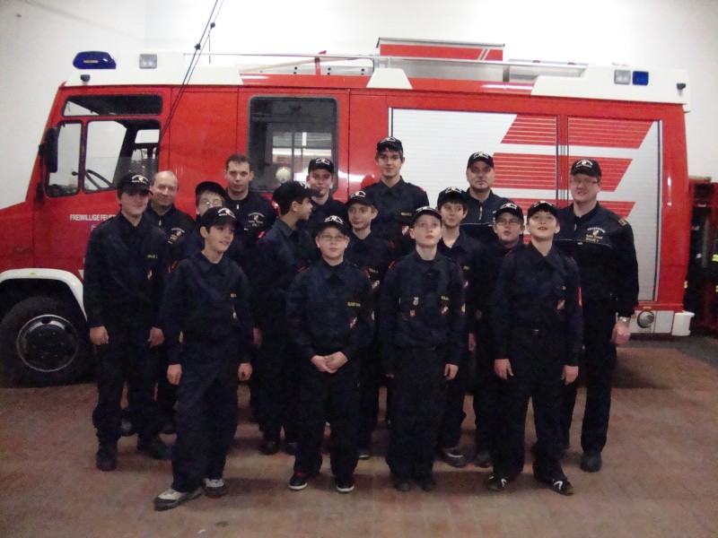 Erprobungen der Feuerwehrjugend