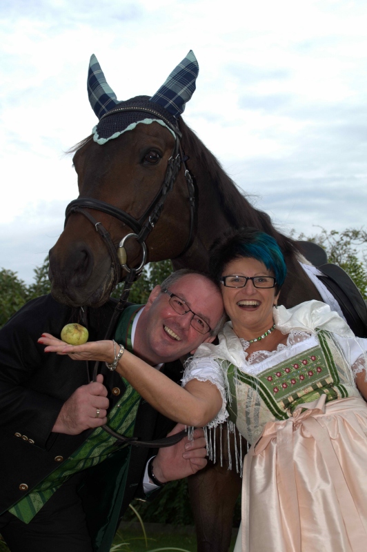 Kamerad Gerhard Popper hat geheiratet