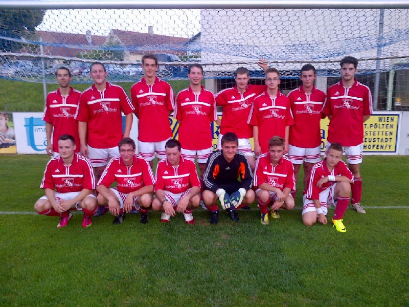 3. Platz beim Fussballturnier in Zwentendorf