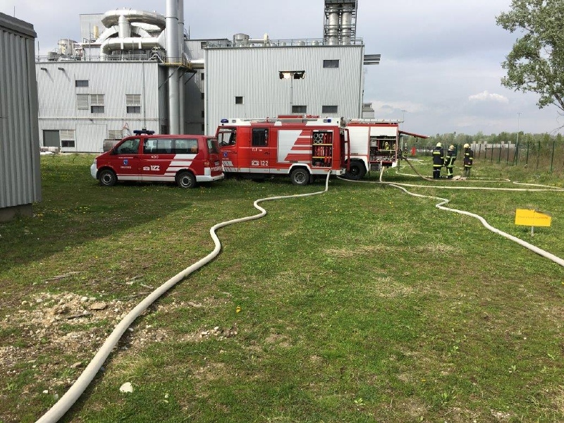 Inspektionsuebung im Industriepark Pischelsdorf