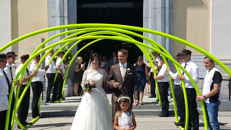 Hochzeit von OLM Christoph Frank