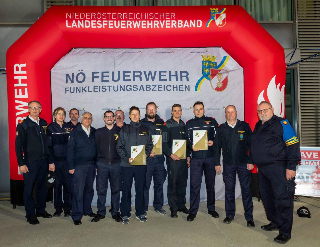 Erfolgreiche Teilnahme am NÖ Feuerwehr-Funkleistungsabzeichen