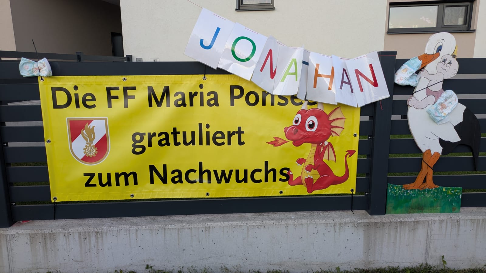 Herzlichen Glückwunsch zur Geburt!