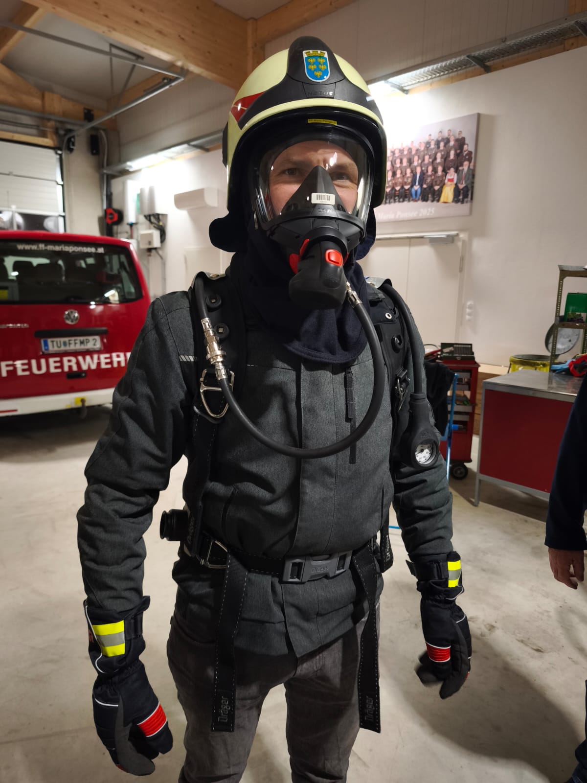 Neue Atemschutzgeräte für die FF Maria Ponsee in Dienst gestellt